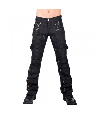 Men Gothic Fetish pant Rock Star Fetish Silk Pant Denim Gothic Style Aderlass Bondage Pant